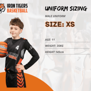 Iron Tigers Basketball Uniform - XS