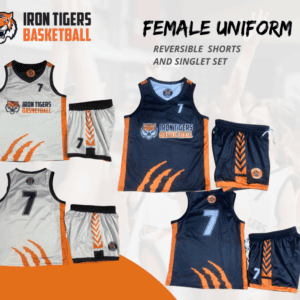 Iron Tigers Female Basketball Uniform