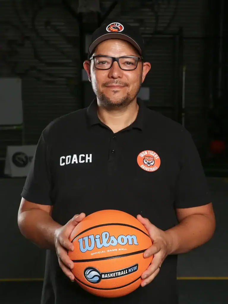 Matt Shorrock Head basketball Coach Iron Tigers Central Coast