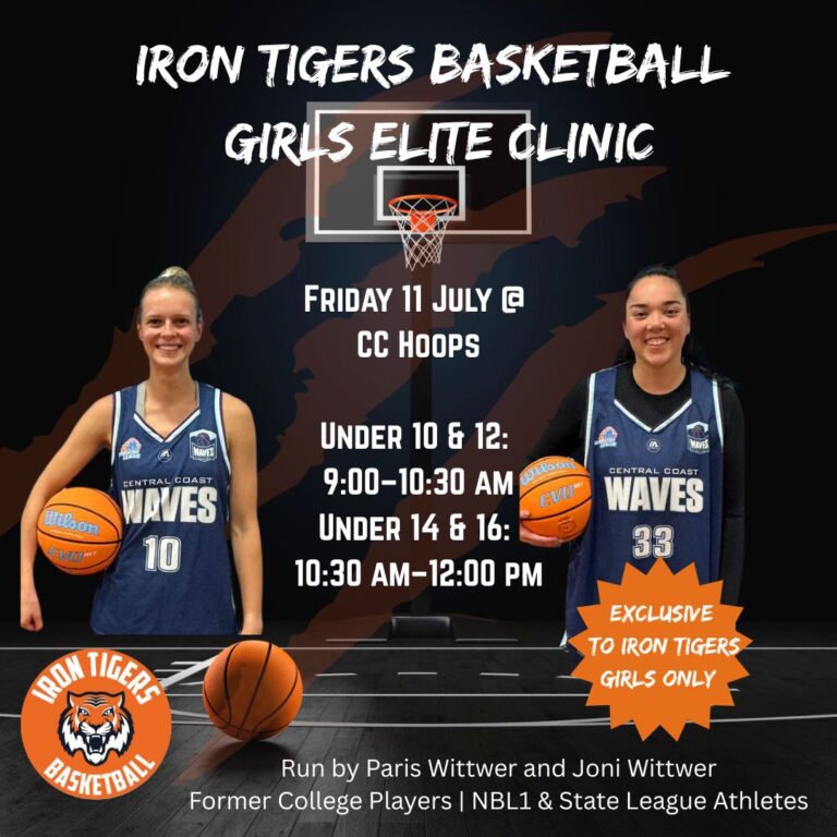 Iron Tigers Basketball Club Girls Only Elite Camp - Paris Forcadilla Joni Wittwer