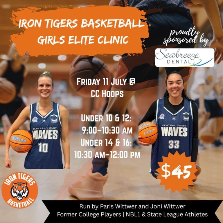 Iron Tigers Basketball Elite Girls-only camp with Paris and Joni Wittwer