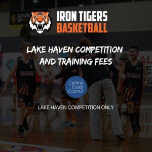 Lake Haven competition and training fees