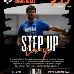 Wil Bowden NSW Coach Step Up Camp Iron Tigers Basketball