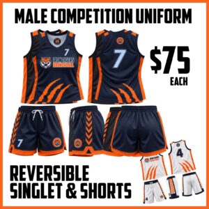Male Uniform - Iron Tigers Basketball