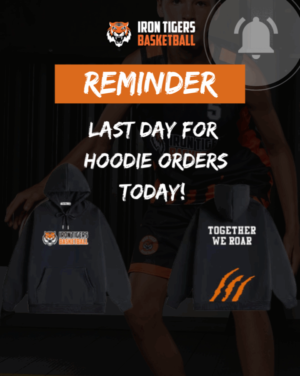 Hoodie - Iron Tigers Basketball
