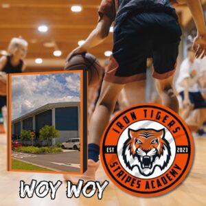 Peninsula Leisure Centre hosts Iron Tigers Stripes Academy, Woy Woy